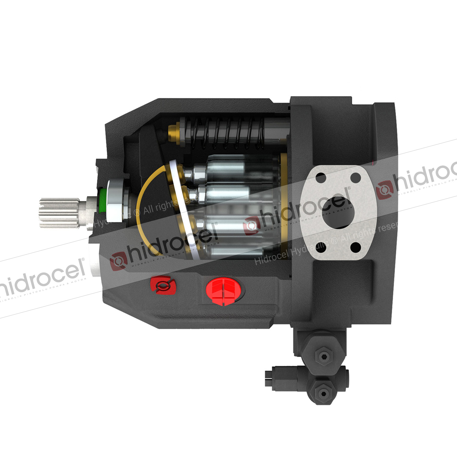 HA10V Series 3 140 cc Hydraulic Piston Pump