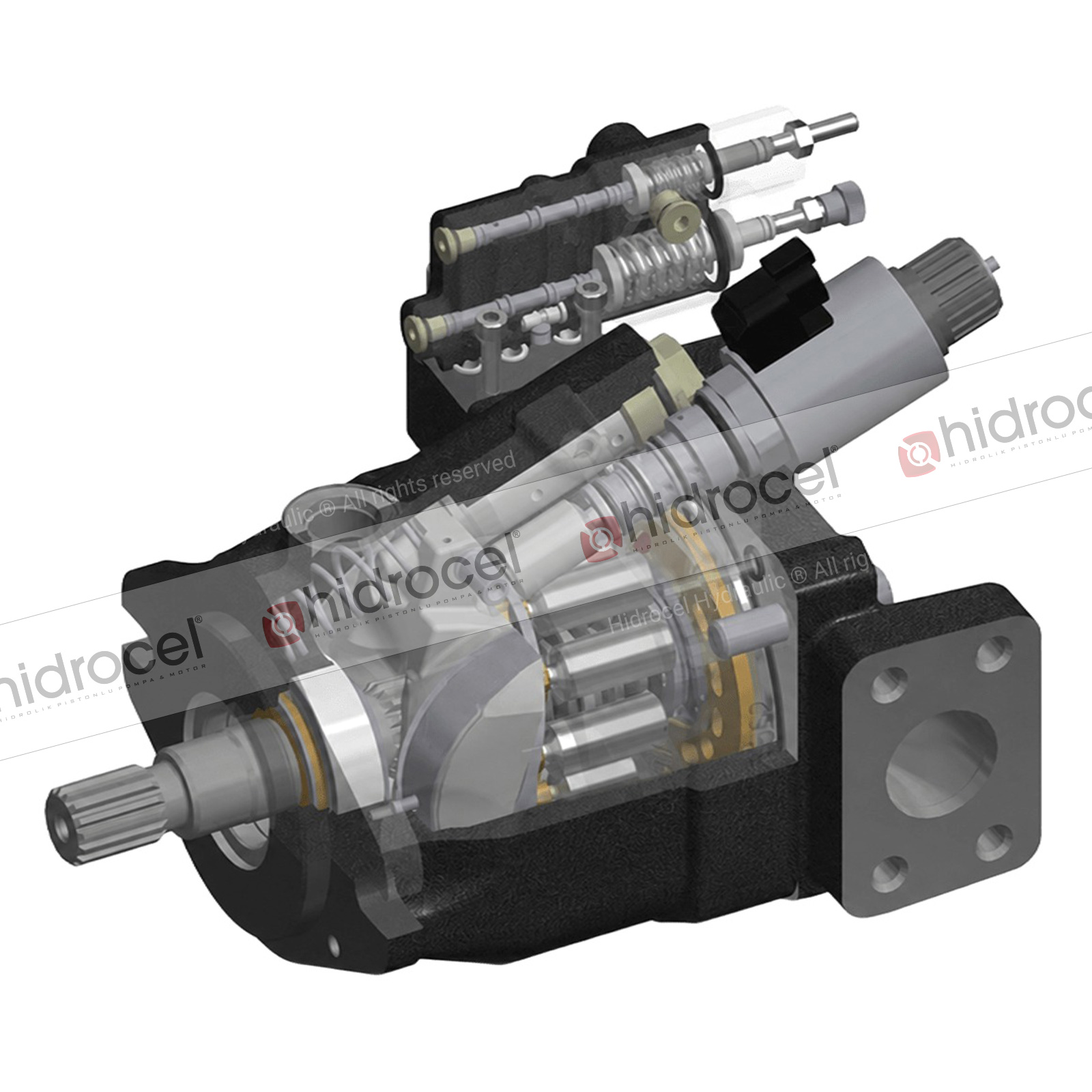 HA10V Series 5 72 cc Hydraulic Piston Pump